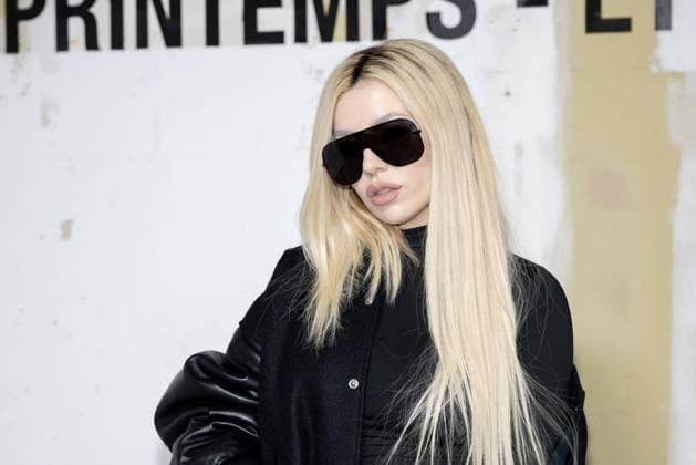 Photocall Vetements Womenswear - PFW Ava Max attends the Vetements Womenswear Spring Summer 2026 show as part of Paris Fashion Week (PFW) on October 3, 2025 in Paris, France. Photo by Alexis Jumeau ABACAPRESS.COM Paris France  Copyright: xJumeauxAlexis ABACAx