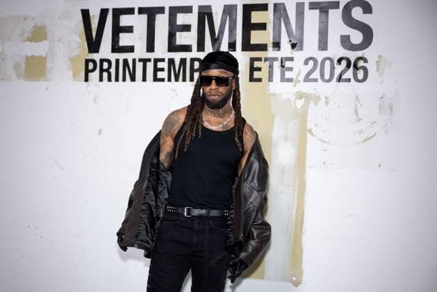 Photocall Vetements Womenswear - PFW Ty Dolla Sign attends the Vetements Womenswear Spring Summer 2026 show as part of Paris Fashion Week (PFW) on October 3, 2025 in Paris, France. Photo by Alexis Jumeau ABACAPRESS.COM Paris France  Copyright: xJumeauxAlexis ABACAx