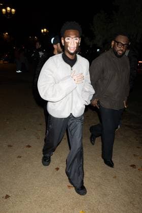Yvesmark Chery outside the EE72 magazine party at Le Grand Café during Paris Fashion Week PFW Ready to Wear Spring Summer 2026 on October 3rd, 2025 Jeremy MELLOUL Bestimage Celebrities at EE72 party during Paris Fashion Week Ready to Wear Collection Spring Summer 2026 on 3rd, October, 2025  Copyright: xJeremyxMelloulx xBestimagexJeremyxMelloulx xBestimagex