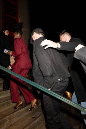 Leonardo Di Caprio outside the EE72 magazine party at Le Grand Café during Paris Fashion Week PFW Ready to Wear Spring Summer 2026 on October 3rd, 2025 Jeremy MELLOUL Bestimage Celebrities at EE72 party during Paris Fashion Week Ready to Wear Collection Spring Summer 2026 on 3rd, October, 2025  Copyright: xJeremyxMelloulx xBestimagexJeremyxMelloulx xBestimagex