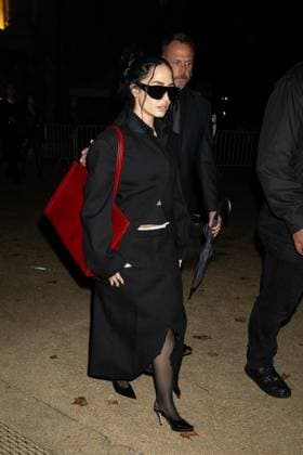 Demi Lovato outside the EE72 magazine party at Le Grand Café during Paris Fashion Week PFW Ready to Wear Spring Summer 2026 on October 3rd, 2025 Jeremy MELLOUL Bestimage Celebrities at EE72 party during Paris Fashion Week Ready to Wear Collection Spring Summer 2026 on 3rd, October, 2025  Copyright: xJeremyxMelloulx xBestimagexJeremyxMelloulx xBestimagex
