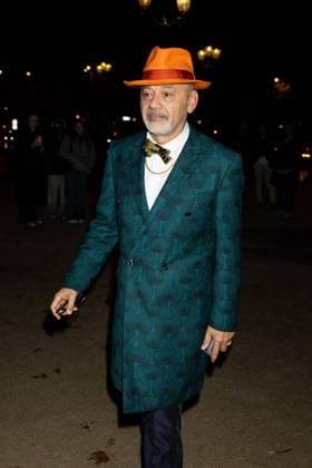Christian Louboutin outside the EE72 magazine party at Le Grand Café during Paris Fashion Week PFW Ready to Wear Spring Summer 2026 on October 3rd, 2025 Jeremy MELLOUL Bestimage Celebrities at EE72 party during Paris Fashion Week Ready to Wear Collection Spring Summer 2026 on 3rd, October, 2025  Copyright: xJeremyxMelloulx xBestimagexJeremyxMelloulx xBestimagex