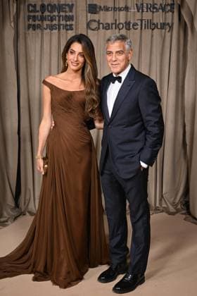 Celebrities attend the Clooney Foundation for Justice s The Albies at the Natural History Museum in London, England Featuring: Amal Clooney, George Clooney Where: London, United Kingdom When: 03 Oct 2025 Credit: Cover Images EDITORIAL USE ONLY. NOT FOR USE BY NEWSPAPERS BASED IN THE UK. Copyright: xx coverimg55148991