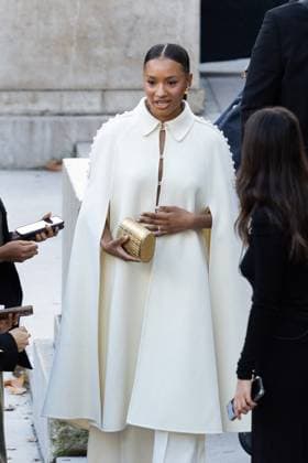 PFW - Elie Saab Womenswear Spring-Summer - Arrivals NB Temiloluwa Otedola arriving at the Elie Saab Womenswear Spring-Summer 2026 show as part of Paris Fashion Week on October 04, 2025 in Paris, France. Photo by Nasser Berzane ABACAPRESS.COM Paris France  Copyright: xBerzanexNasser ABACAx