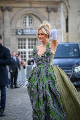 Paris Fashion Week spring summer 206 Vivienne Westwood show Paris Hilton 449310 2025 10 04 Paris France  Copyright: xBarbaraxNeymanx xStarfacex STAR_449310_007