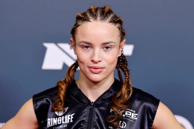 Reality-TV-Darstellerin Christin Okpara bei The Ultimate Hype Box-Event live in der Rudolf-Weber-Arena. Oberhausen, 04.10.2025 NRW Deutschland Copyright: xChristophxHardtx