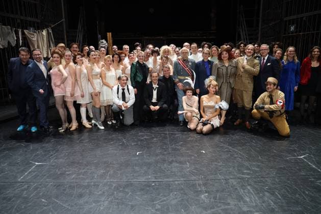 Die Fledermaus Premiere - Theater an der Wien Wien, Theater an der Wien, 04. 10. 2025 Jana KURUCOVA, Kresimir STRAZANAC, Thomas BLONDELLE, Hulkar SABIROVA, Petr POPELKA, Leon KOSAVIC, Alexander STROBELE