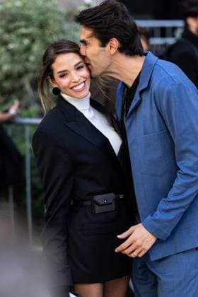 Kaka et sa femme Carol Dias quittent le défilé Hermès Collection Femme Prêt à Porter Printemps Eté 2026 lors de la Fashion Week de Paris PFW le 4 octobre 2025 Julien Sarkissian Bestimage Kaka and his wife Carol Dias leave the Hermès Womens Ready to Wear Spring Summer 2026 collection show during Paris Fashion Week PFW on October 4, 2025 Paris France  Copyright: xJulienxSarkissianx xBestimagexJulienxSarkissianx xBestimagex