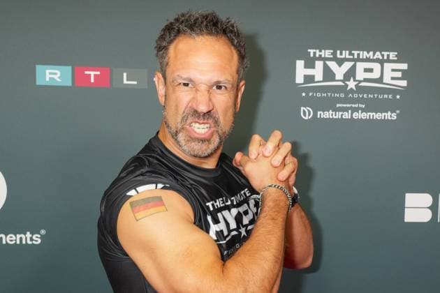 The Ultimate HYPE in Oberhausen Evil Jared Hasselhoff beim Box-Event The Ultimate HYPE in der Rudolf-Weber-Arena Oberhausen am 4. Oktober 2025. Oberhausen Rudolf-Weber-Arena Nordrhein-Westfalen