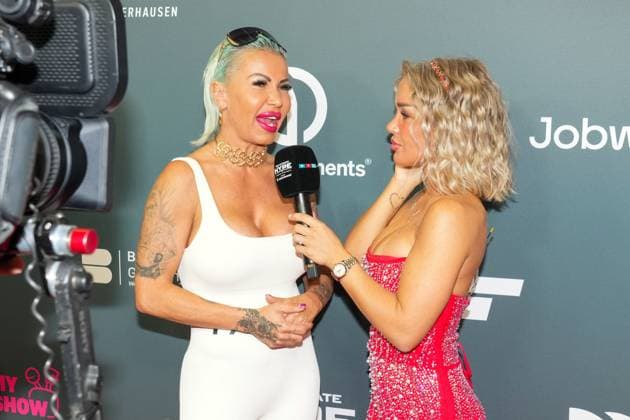 The Ultimate HYPE in Oberhausen Ginger Costello-Wollersheim und Emmy Russ beim Box-Event The Ultimate HYPE in der Rudolf-Weber-Arena Oberhausen am 4. Oktober 2025. Oberhausen Rudolf-Weber-Arena Nordrhein-Westfalen