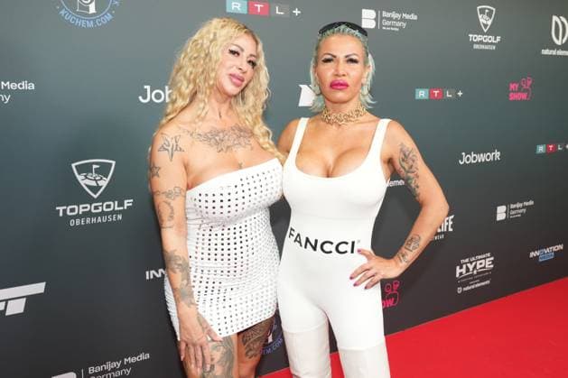 The Ultimate HYPE in Oberhausen BELLYDAH und Ginger Costello-Wollersheim beim Box-Event The Ultimate HYPE in der Rudolf-Weber-Arena Oberhausen am 4. Oktober 2025. Oberhausen Rudolf-Weber-Arena Nordrhein-Westfalen
