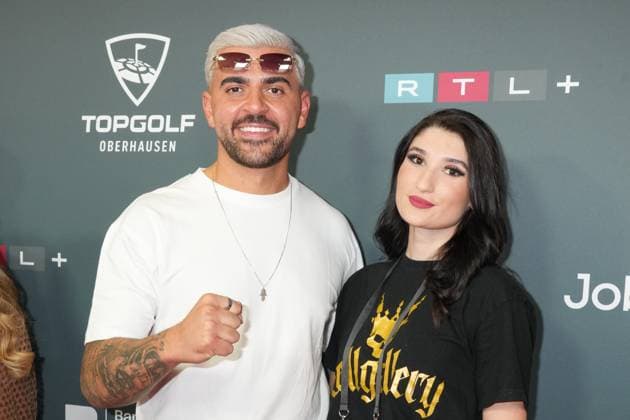 The Ultimate HYPE in Oberhausen Moumen Kam Naksh beim Box-Event The Ultimate HYPE in der Rudolf-Weber-Arena Oberhausen am 4. Oktober 2025. Oberhausen Rudolf-Weber-Arena Nordrhein-Westfalen