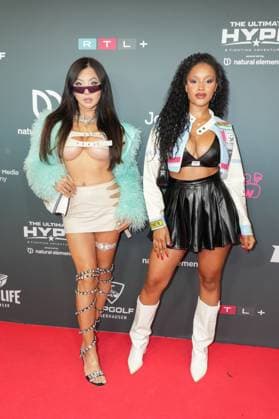 The Ultimate HYPE in Oberhausen Kyoko Li und Mariama Bah beim Box-Event The Ultimate HYPE in der Rudolf-Weber-Arena Oberhausen am 4. Oktober 2025. Oberhausen Rudolf-Weber-Arena Nordrhein-Westfalen