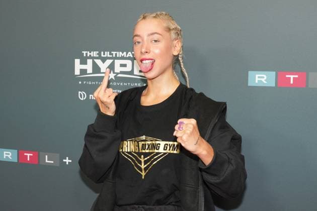 The Ultimate HYPE in Oberhausen Walentina Doronina beim Box-Event The Ultimate HYPE in der Rudolf-Weber-Arena Oberhausen am 4. Oktober 2025. Oberhausen Rudolf-Weber-Arena Nordrhein-Westfalen