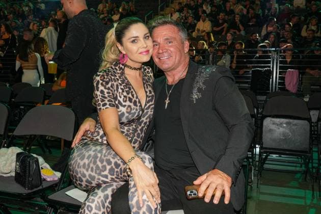 The Ultimate HYPE in Oberhausen Yvonne Woelke & Peter Klein beim Box-Event The Ultimate HYPE in der Rudolf-Weber-Arena Oberhausen am 4. Oktober 2025. Oberhausen Rudolf-Weber-Arena Nordrhein-Westfalen