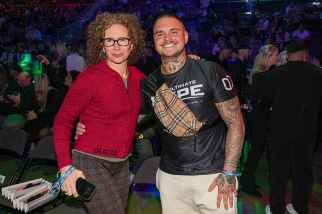 The Ultimate HYPE in Oberhausen Nico und Alexandra Legat beim Box-Event The Ultimate HYPE in der Rudolf-Weber-Arena Oberhausen am 4. Oktober 2025. Oberhausen Rudolf-Weber-Arena Nordrhein-Westfalen
