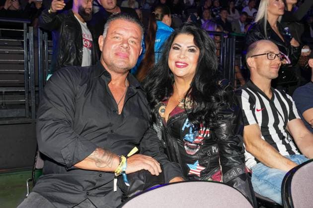 The Ultimate HYPE in Oberhausen Iris Klein & Stefan Braun beim Box-Event The Ultimate HYPE in der Rudolf-Weber-Arena Oberhausen am 4. Oktober 2025. Oberhausen Rudolf-Weber-Arena Nordrhein-Westfalen