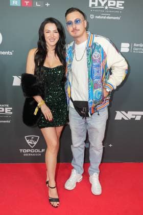 The Ultimate HYPE in Oberhausen Marvin Kleinen und Freundin Jennifer Degenhart beim Box-Event The Ultimate HYPE in der Rudolf-Weber-Arena Oberhausen am 4. Oktober 2025. Oberhausen Rudolf-Weber-Arena Nordrhein-Westfalen