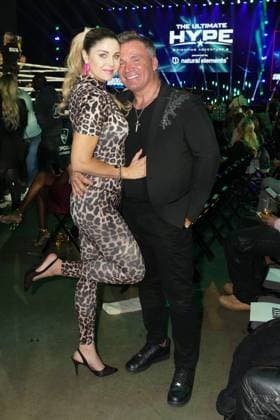 The Ultimate HYPE in Oberhausen Yvonne Woelke & Peter Klein beim Box-Event The Ultimate HYPE in der Rudolf-Weber-Arena Oberhausen am 4. Oktober 2025. Oberhausen Rudolf-Weber-Arena Nordrhein-Westfalen