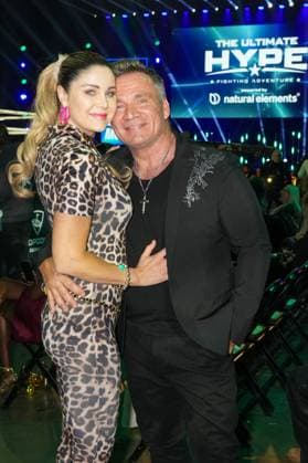 The Ultimate HYPE in Oberhausen Yvonne Woelke & Peter Klein beim Box-Event The Ultimate HYPE in der Rudolf-Weber-Arena Oberhausen am 4. Oktober 2025. Oberhausen Rudolf-Weber-Arena Nordrhein-Westfalen