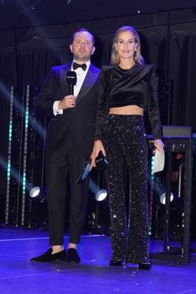 The Ultimate HYPE in Oberhausen Mitja Lafere und Charlotte WuÌˆrdig beim Box-Event The Ultimate HYPE in der Rudolf-Weber-Arena Oberhausen am 4. Oktober 2025. Oberhausen Rudolf-Weber-Arena Nordrhein-Westfalen