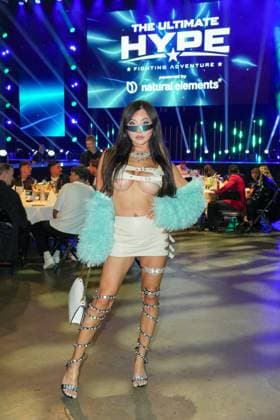 The Ultimate HYPE in Oberhausen Kyoko Li beim Box-Event The Ultimate HYPE in der Rudolf-Weber-Arena Oberhausen am 4. Oktober 2025. Oberhausen Rudolf-Weber-Arena Nordrhein-Westfalen