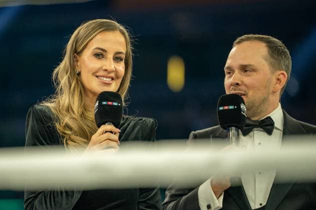 The Ultimate HYPE in Oberhausen Charlotte WuÌˆrdig beim Box-Event The Ultimate HYPE in der Rudolf-Weber-Arena Oberhausen am 4. Oktober 2025. Oberhausen Rudolf-Weber-Arena Nordrhein-Westfalen
