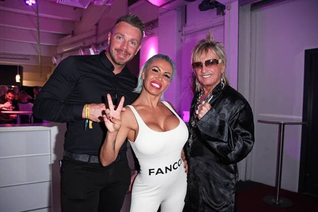 Ginger Wollersheim mit Freund Lukas Reiter und Ex-Mann Bert Wollersheim - THE ULTIMATE HYPE in der Rudolf-Weber-Arena in Oberhausen am 04.10.2025