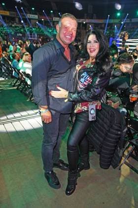 Iris Klein mit Freund Stefan Braun - THE ULTIMATE HYPE in der Rudolf-Weber-Arena in Oberhausen am 04.10.2025