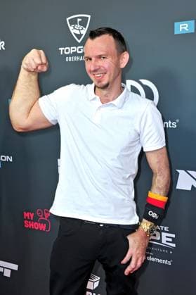 The Ultimate Hype . Matthias Schlitte anläßlich des Kampfsport-Events The Ultimate Hype am 04.10.2025 in der Rudolf-Weber-Arena Oberhausen. 20251004MWI089035
