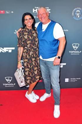 The Ultimate Hype . Christian und Alicia Riccarda R. anläßlich des Kampfsport-Events The Ultimate Hype am 04.10.2025 in der Rudolf-Weber-Arena Oberhausen. 20251004MWI089280
