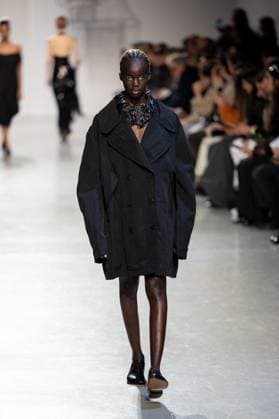 Runway Niccolo Pasqualetti Womenswear - PFW A model mannequin walks the runway during the Niccolò Pasqualetti Womenswear Spring Summer 2026 show as part of Paris Fashion Week on October 5, 2025 in Paris, France. Photo by Alexis Jumeau ABACAPRESS.COM Paris France  Copyright: xJumeauxAlexis ABACAx