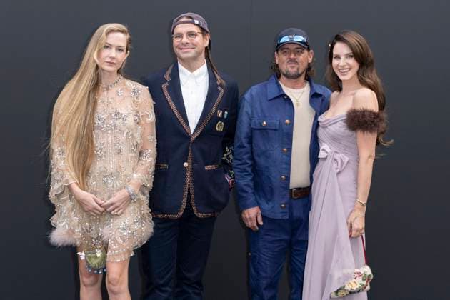 Caroline Grant, Jeremy Dufrene, Lana Del Rey - Photo Call of Valentino Fashion Show, Spring Summer 2026 Collection as part of Paris Fashion Week, France, October 5th 2025 Olivier Borde Bestimage Photo Call of Valentino Fashion Show, Spring Summer 2026 Collection as part of Paris Fashion Week, France, October 5th 2025 Paris France  Copyright: xOLIVIERxBORDEx xBESTIMAGExOLIVIERxBORDEx xBESTIMAGEx