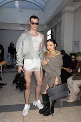 Frieder Sell, Jess Xu at Ottolinger Ready to Wear Collection Spring Summer 2026 during Paris Fashion Week PFW , October 5th, 2025 Jeremy MELLOUL Bestimage Celebrities at Ottolinger Fashion Show Ready to Wear Collection Spring Summer 2026 during Paris Fashion Week on 5th, October, 2025  Copyright: xJeremyxMelloulx xBestimagexJeremyxMelloulx xBestimagex