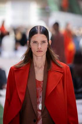 PFW - Lacoste Runway Models present creations by Lacoste for the Women Ready-to-wear Spring-Summer 2026 collection as part of the Paris Fashion Week, in Paris on October 5, 2025. Photo by Eliot Blondet ABACAPRESS.COM Paris France France  Copyright: xBlondetxEliot ABACAx