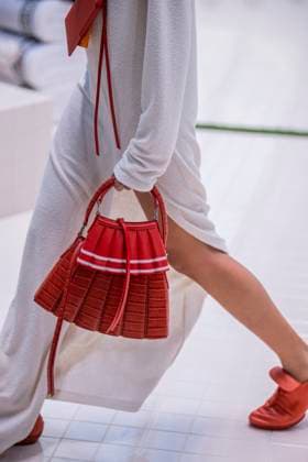 PFW - Lacoste Runway Models present creations by Lacoste for the Women Ready-to-wear Spring-Summer 2026 collection as part of the Paris Fashion Week, in Paris on October 5, 2025. Photo by Eliot Blondet ABACAPRESS.COM Paris France France  Copyright: xBlondetxEliot ABACAx