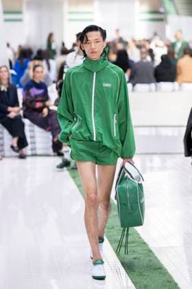 PFW - Lacoste Runway Models present creations by Lacoste for the Women Ready-to-wear Spring-Summer 2026 collection as part of the Paris Fashion Week, in Paris on October 5, 2025. Photo by Eliot Blondet ABACAPRESS.COM Paris France France  Copyright: xBlondetxEliot ABACAx