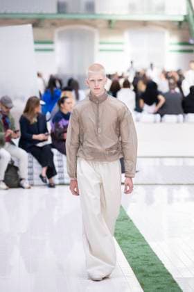PFW - Lacoste Runway Models present creations by Lacoste for the Women Ready-to-wear Spring-Summer 2026 collection as part of the Paris Fashion Week, in Paris on October 5, 2025. Photo by Eliot Blondet ABACAPRESS.COM Paris France France  Copyright: xBlondetxEliot ABACAx