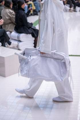 PFW - Lacoste Runway Models present creations by Lacoste for the Women Ready-to-wear Spring-Summer 2026 collection as part of the Paris Fashion Week, in Paris on October 5, 2025. Photo by Eliot Blondet ABACAPRESS.COM Paris France France  Copyright: xBlondetxEliot ABACAx