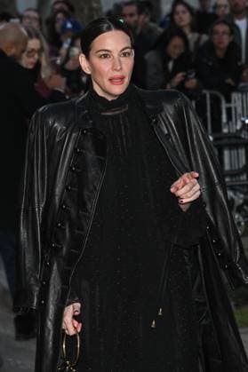 PFW Chloe Outside Arrivals Liv Tyler arriving at Chloe show during Paris Fashion Week in Paris, France on October 5, 2025. Photo by Julien Reynaud APS-Medias ABACAPRESS.COM Paris France  Copyright: xReynaudxJulien APS-Medias ABACAx