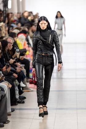 Runway Ottolinger Womenswear - PFW A model mannequin walks the runway during the Ottolinger Womenswear Spring Summer 2026 show as part of Paris Fashion Week on October 05, 2025 in Paris, France. Photo by Alexis Jumeau ABACAPRESS.COM Paris France  Copyright: xJumeauxAlexis ABACAx