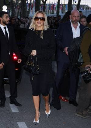 Rita Ora arrives at the Chloe Collection Femme Prêt à Porter Printemps Eté 2026 show as part of Paris Fashion Week PFW in Paris, France, on October 5, 2025 Denis Guignebourg Bestimage Arrivals at the Chloe fashion show as part of Spring Summer 2026 Paris Fashion Week in Paris, France, on October 5, 2025 Paris France  Copyright: xDenisxGuignebourgx xBestimagexDenisxGuignebourgx xBestimagex