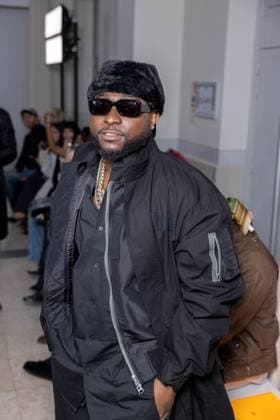 Front Row Ottolinger Womenswear - PFW Davido attends the Ottolinger Womenswear Spring Summer 2026 show as part of Paris Fashion Week on October 05, 2025 in Paris, France. Photo by Alexis Jumeau ABACAPRESS.COM Paris France  Copyright: xJumeauxAlexis ABACAx