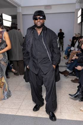Front Row Ottolinger Womenswear - PFW Davido attends the Ottolinger Womenswear Spring Summer 2026 show as part of Paris Fashion Week on October 05, 2025 in Paris, France. Photo by Alexis Jumeau ABACAPRESS.COM Paris France  Copyright: xJumeauxAlexis ABACAx