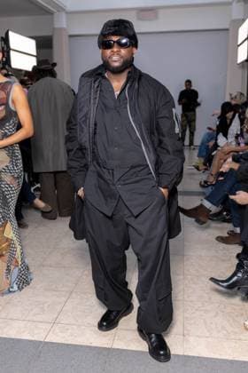 Front Row Ottolinger Womenswear - PFW Davido attends the Ottolinger Womenswear Spring Summer 2026 show as part of Paris Fashion Week on October 05, 2025 in Paris, France. Photo by Alexis Jumeau ABACAPRESS.COM Paris France  Copyright: xJumeauxAlexis ABACAx