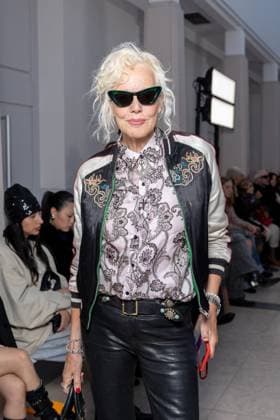 Front Row Ottolinger Womenswear - PFW Ellen von Unwerth attends the Ottolinger Womenswear Spring Summer 2026 show as part of Paris Fashion Week on October 05, 2025 in Paris, France. Photo by Alexis Jumeau ABACAPRESS.COM Paris France  Copyright: xJumeauxAlexis ABACAx
