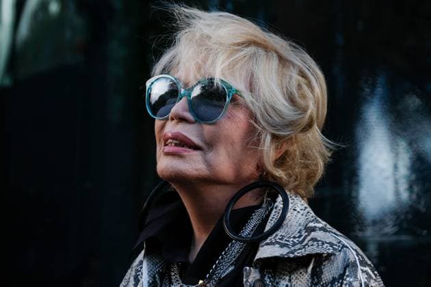 PFW - Jean Paul Gaultier Outside Arrivals Amanda Lear arrives at the Jean Paul Gaultier show during the Womenswear Spring Summer 2026 as part of Paris Fashion Week on October 5, 2025 in Paris, France. Photo by Robin Psaila ABACAPRESS.COM Paris France  Copyright: xPsailaxRobin ABACAx