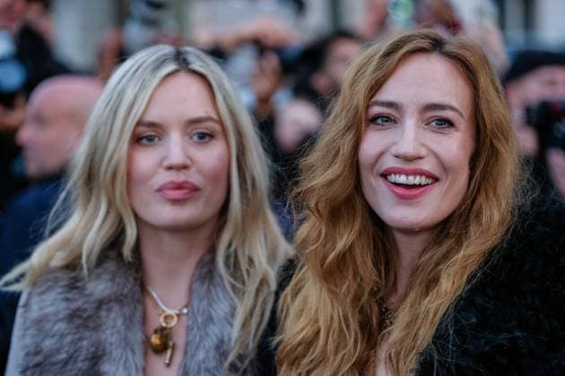 PFW - Chloe Outside Arrivals Elizabeth Jagger and Georgia May Jagger arrives at the Chloe fashion show during the Womenswear Spring Summer 2026 as part of Paris Fashion Week on October 05, 2025 in Paris, France. Photo by Robin Psaila ABACAPRESS.COM Paris France  Copyright: xPsailaxRobin ABACAx