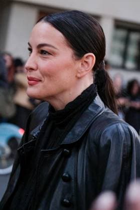 PFW - Chloe Outside Arrivals Liv Tyler arrives at the Chloe fashion show during the Womenswear Spring Summer 2026 as part of Paris Fashion Week on October 05, 2025 in Paris, France. Photo by Robin Psaila ABACAPRESS.COM Paris France  Copyright: xPsailaxRobin ABACAx