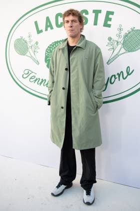 PFW Lacoste Photocall Cedric Jimenez attending the Lacoste Womenswear Spring Summer 2026 show as part of Paris Fashion Week in Paris, France on October 05, 2025. Photo by Aurore Marechal ABACAPRESS.COM Paris France  Copyright: xMarechalxAurore ABACAx